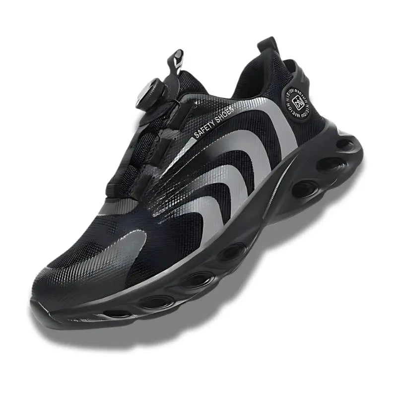 NIEION - Baskets de sécurité pour homme Gris basket de sécurité pour homme basket de sécurité s3 basket de travail s1