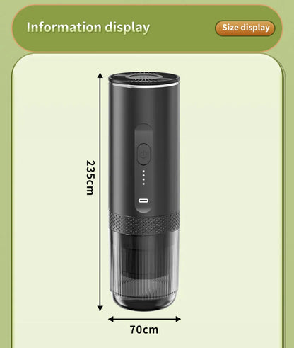 Cafetière expresso portable électrique – capsules et café moulu