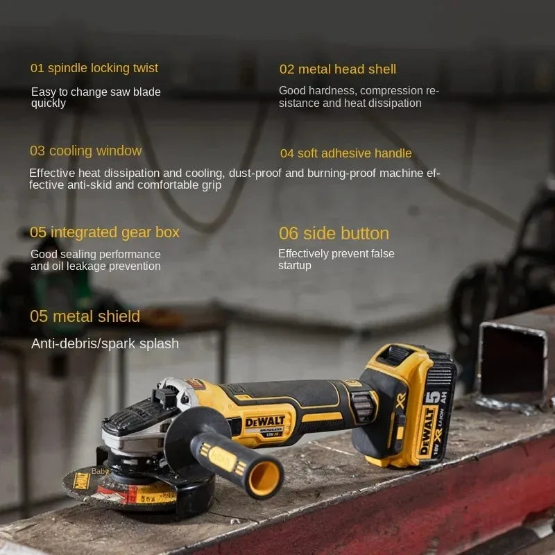 DeWalt Meuleuse D'Angle 18V Brushless 125 mm Tête Plate Coupe Rapide XR 125 mm 18v _Hi_chtgptapp_optimised_this_description-generator _Hi_chtgptapp_optimised_this_seo-meta-description _Hi_chtgptapp_optimised_this_seo-meta-title _Hi_chtgptapp_optimised_this_tags-generator _Hi_chtgptapp_optimised_this_title-generator batterie incluse brushless compatibilité xr coupe rapide dewalt disque 125 haute performance meulage meuleuse d'angle métal sans fil tronçonnage tête plate xr