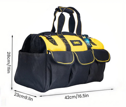 Deli Sac À Outils Oxford Étanche Grande Capacité Poches Multiples 13 À 18 Pouces - Manuzen