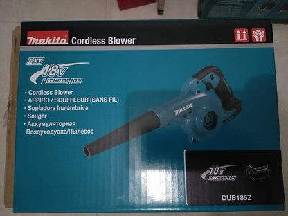 Makita DUB185Z Souffleur 18V Sans Fil Puissant Nettoyage Industriel Polluants - Manuzen
