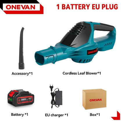ONEVAN Souffleur Brushless 5500W Déblaiement Rapide Pour Makita 18V 1Battery 1EU Plug 18v 46000rpm 5 vitesses 5500w _Hi_chtgptapp_optimised_this_description-generator _Hi_chtgptapp_optimised_this_seo-meta-description _Hi_chtgptapp_optimised_this_seo-meta-title _Hi_chtgptapp_optimised_this_tags-generator _Hi_chtgptapp_optimised_this_title-generator batterie incluse bricolage brushless debit 16m3 déblaiement haute pression nettoyage pour makita sans fil souffleur vitesse élevée