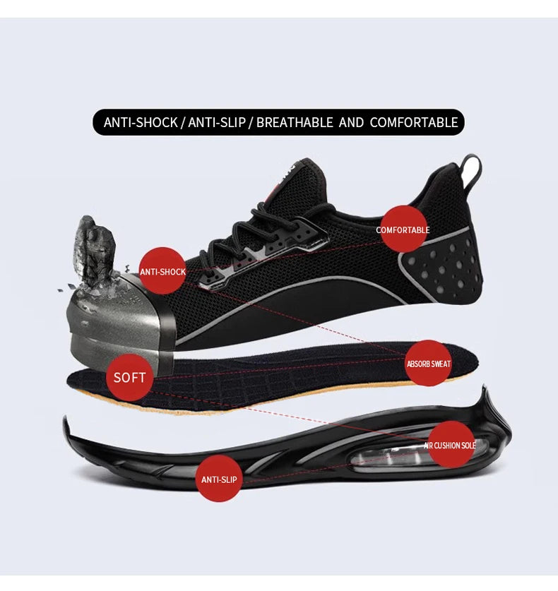 Chaussures De Sécurité Confort Amorti Air Embout Acier Semelle PU Antidérapante _Hi_chtgptapp_optimised_this_description-generator _Hi_chtgptapp_optimised_this_seo-meta-description _Hi_chtgptapp_optimised_this_seo-meta-title _Hi_chtgptapp_optimised_this_tags-generator _Hi_chtgptapp_optimised_this_title-generator adulte amorti air antidérapant atelier chantier chaussures sécurité cheville confort doublure coton embout acier epi modèle d010 protection orteils semelle pu tissu coton travail