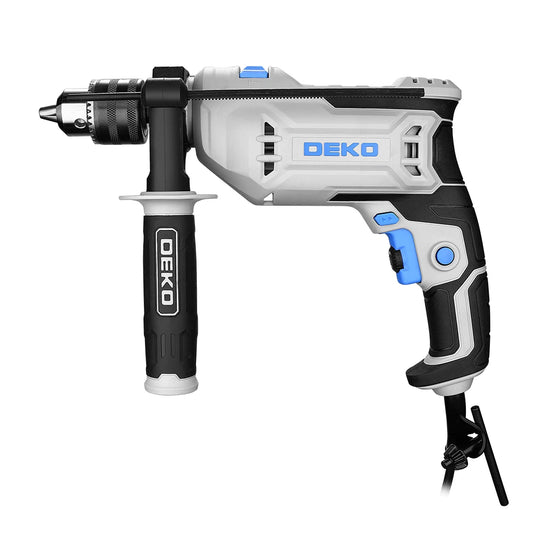 DEKO Perceuse À Percussion Pro 220 V - Perçage Rapide - 2 Fonctions DKID13XL65G UE Espagne