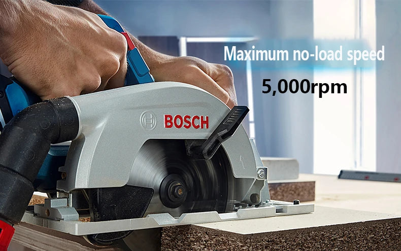 Bosch GKS 185-LI Scie Circulaire Sans Fil Professionnelle, 18V, 165mm - Manuzen