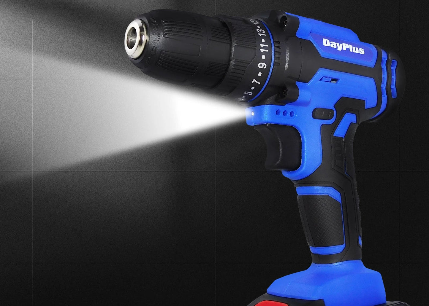 DayPlus Perceuse Sans Fil 21V Puissante, 2 Vitesses, 25 Positions de Couple 1400 rpm 1500mah 2 vitesses 21v 2500w _Hi_chtgptapp_optimised_this_description-generator _Hi_chtgptapp_optimised_this_seo-meta-description _Hi_chtgptapp_optimised_this_seo-meta-title _Hi_chtgptapp_optimised_this_tags-generator _Hi_chtgptapp_optimised_this_title-generator batterie lithium couple 45nm forets 10mm mandrin 10mm moteur brossé perceuse visseuse perçage bois perçage métal sans fil vissage vitesse variable