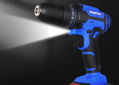 DayPlus Perceuse Sans Fil 21V Puissante, 2 Vitesses, 25 Positions de Couple 1400 rpm 1500mah 2 vitesses 21v 2500w _Hi_chtgptapp_optimised_this_description-generator _Hi_chtgptapp_optimised_this_seo-meta-description _Hi_chtgptapp_optimised_this_seo-meta-title _Hi_chtgptapp_optimised_this_tags-generator _Hi_chtgptapp_optimised_this_title-generator batterie lithium couple 45nm forets 10mm mandrin 10mm moteur brossé perceuse visseuse perçage bois perçage métal sans fil vissage vitesse variable