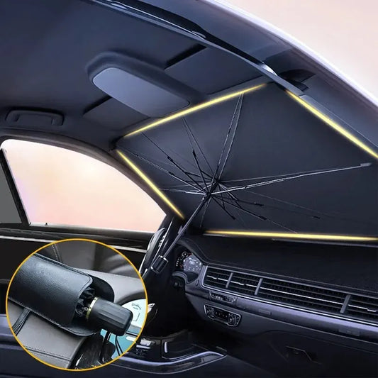 Parasol Voiture Pliable Parebrise Protection Solaire Vitres