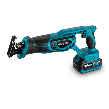 Yofidra Scie Sabre Brushless 3000 Tr Min Coupe Bois Métal 100 mm Pour Makita 18V - Manuzen