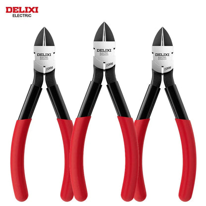 Delixi Pince Coupante Diagonale Pro Coupe Nette Métal Câble Plastique Bois - Manuzen