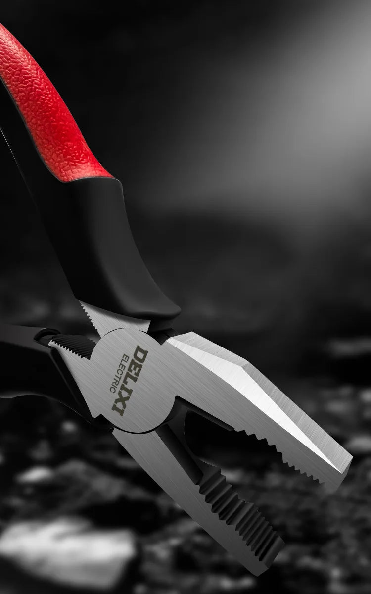 DELIXI Pince Multifonction Électrique Coupe Nette, Grande Ouverture Câbles - Manuzen