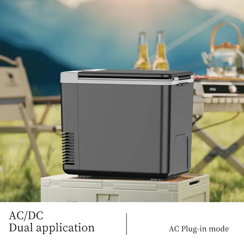 Mini Réfrigérateur Portable 12V 220V 10L Pour Voiture Et Maison