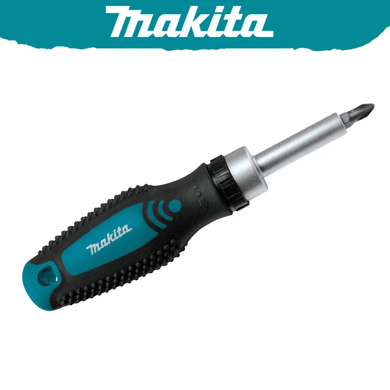 Tournevis Magnétique Cliquet Makita D58833 Embouts Remplaçables et Antidérapant