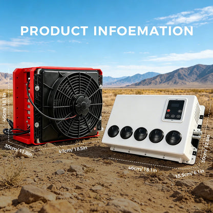 Climatisation Camping Car 12V 24V Toit Électrique Pour Remorques