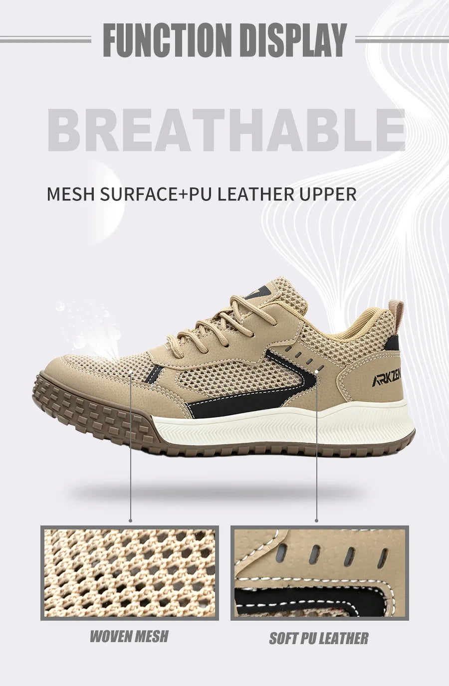 Chaussures De Sécurité Homme S3 Avec Bout En Acier Légères