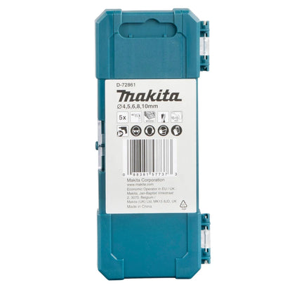 Makita Jeu Forets HSS Métal Et Bois Performance Durable Hélicoïdaux Tailles