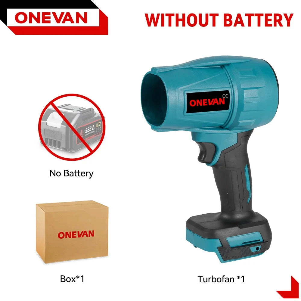 ONEVAN Souffleur Brushless 2000W - Séchage Auto - Compatible Batteries 18V Sans batterie Allemagne