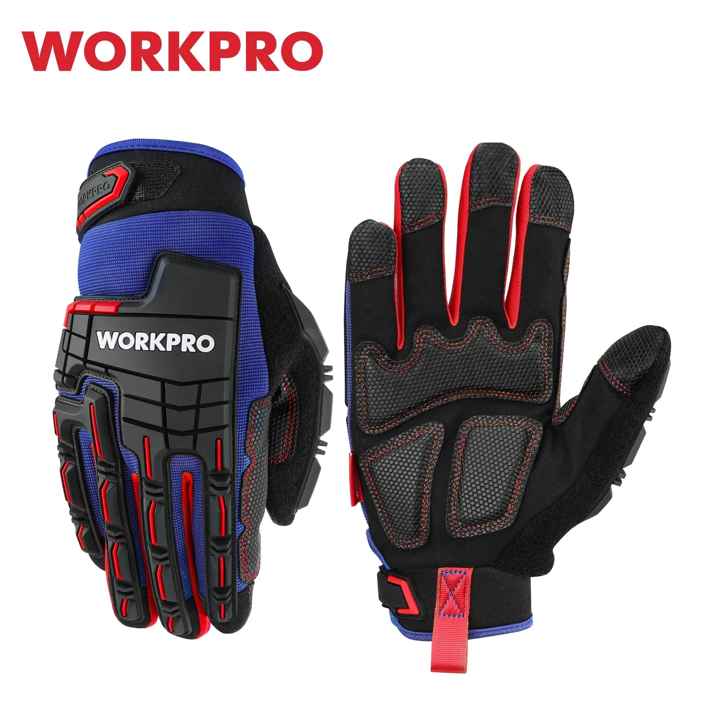 Workpro Gants De Travail Écran Tactile Protection Intégrale Doigts Renforcés