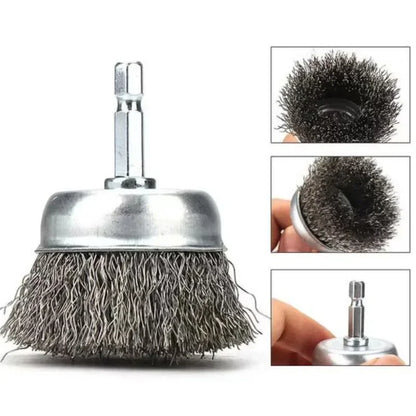 Brosse métallique pour perceuse IronPro