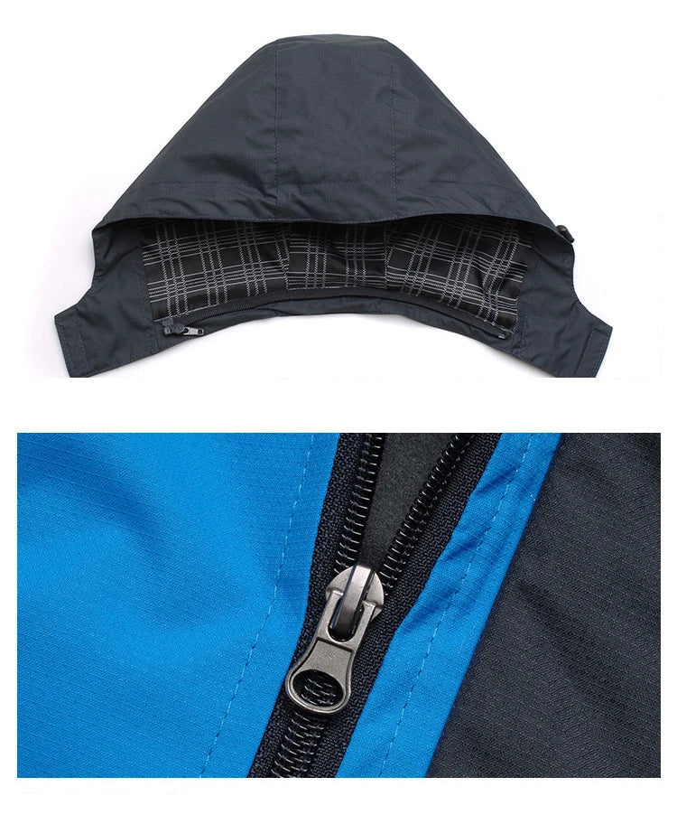 Veste coupe-vent imperméable TRVLWEGO