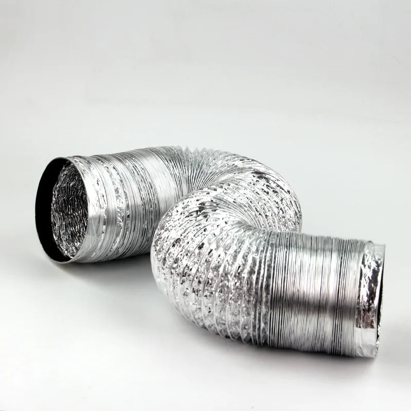 Tuyau de Ventilation en Aluminium Télescopique 80 100 120 150 200 mm