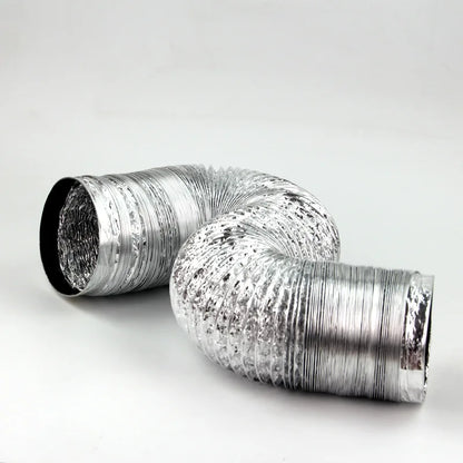 Tuyau de Ventilation en Aluminium Télescopique 80 100 120 150 200 mm