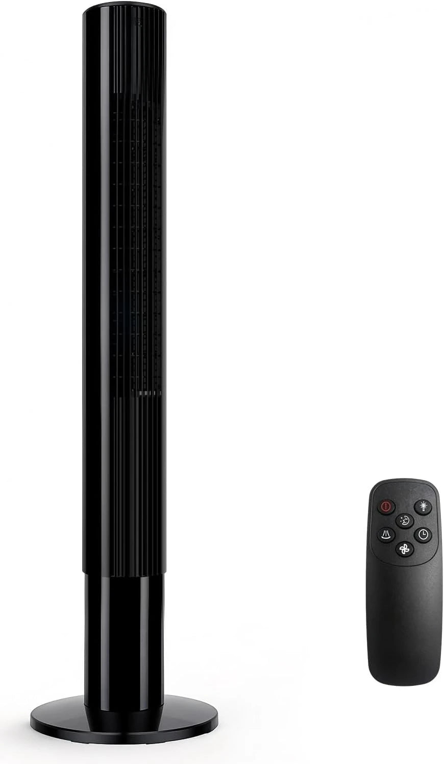 Ventilateur Sur Pied Silencieux Télécommande Oscillation 85 Degres