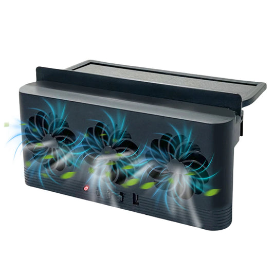 Ventilateur Solaire Pour Voiture Extraction et Ventilation USB