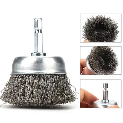 Brosse métallique pour perceuse IronPro