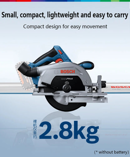 Bosch GKS 185-LI Scie Circulaire Sans Fil Professionnelle, 18V, 165mm - Manuzen