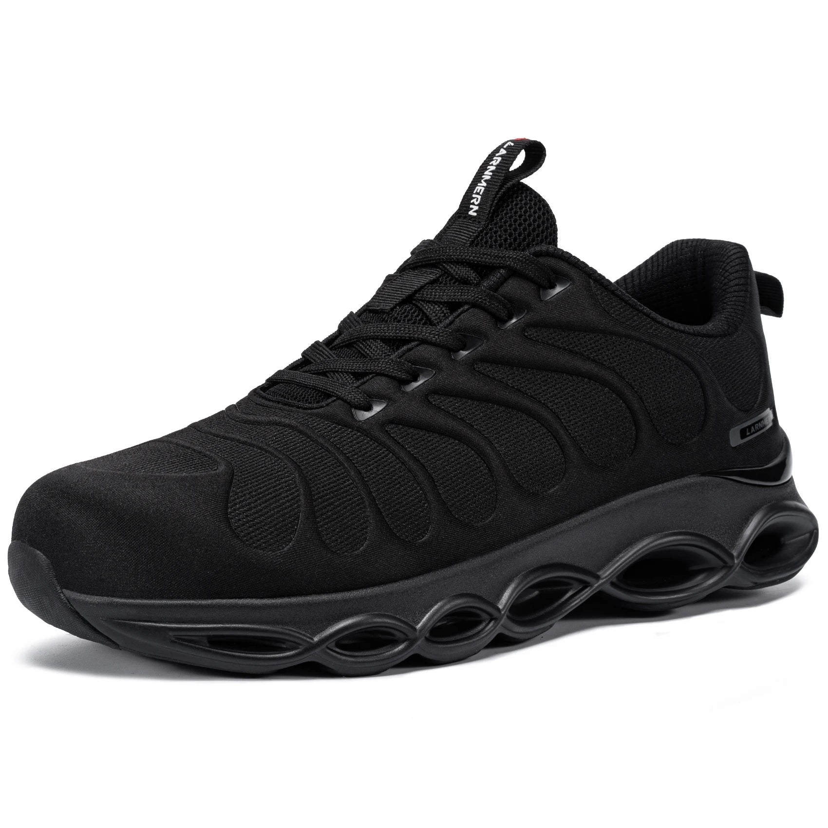 LARNMERN Chaussures De Sécurité Parker Confort Antichoc Semelle EVA Black Stock Central _Hi_chtgptapp_optimised_this_description-generator _Hi_chtgptapp_optimised_this_seo-meta-description _Hi_chtgptapp_optimised_this_seo-meta-title _Hi_chtgptapp_optimised_this_tags-generator _Hi_chtgptapp_optimised_this_title-generator adulte ajustement normal antichoc chantier chaussures sécurité cheville confort doublure coton larnmern protection pied semelle eva sécurité femme tige tissu tissu coton travail