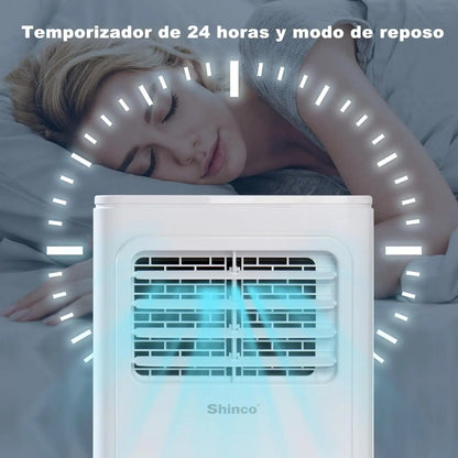 Climatiseur Mobile Shinco 7000 BTU 2,5 kW Refroidissement