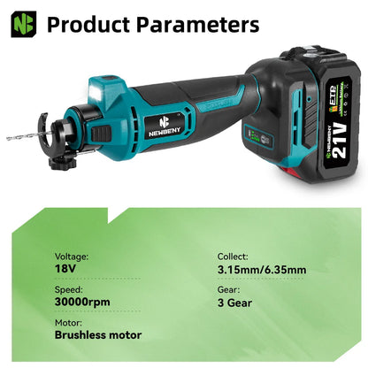 Découpeuse placo sans fil brushless – 3 vitesses