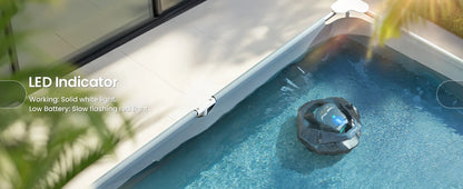 Aiper Nettoyeur De Piscine Robotisé Sans Fil Seagull Autonomie 90 Minutes
