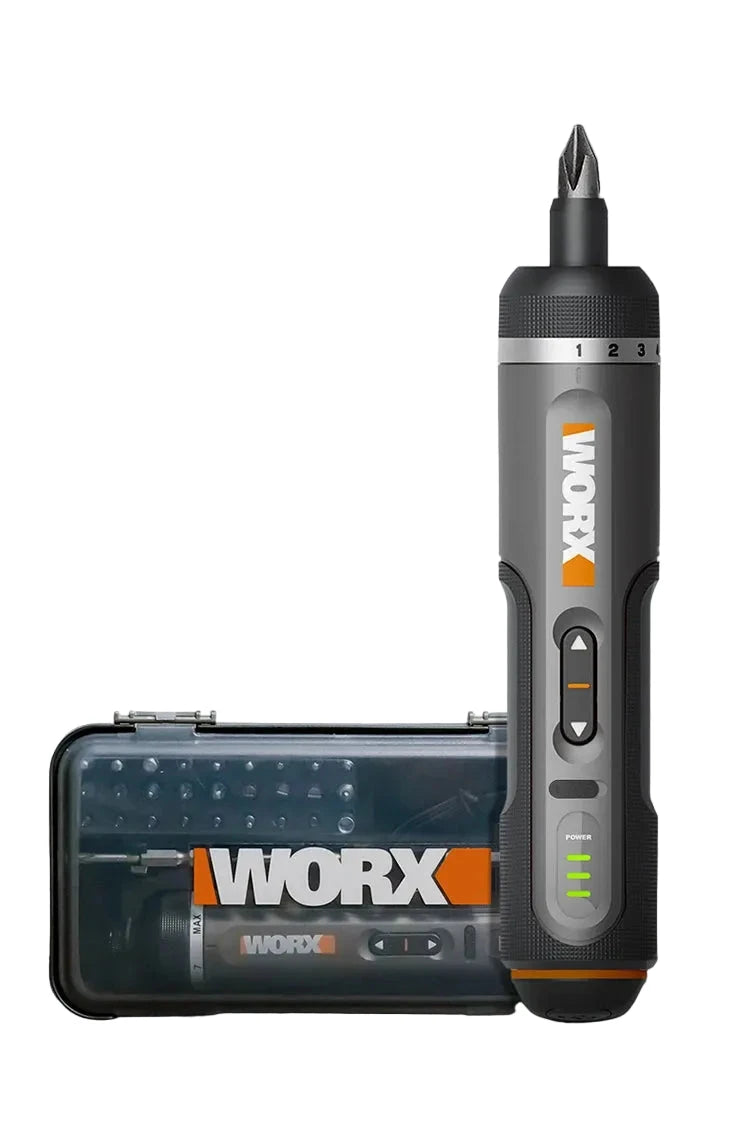 Worx 4V Tournevis Électrique Mini - Précision - Compatible WX240 WX241 WX242