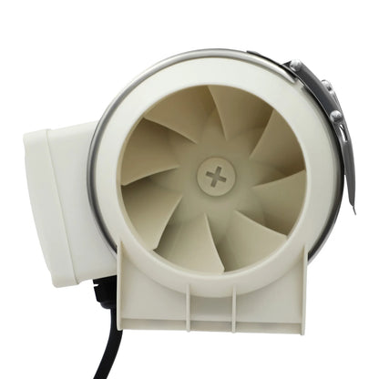 Ventilateur De Conduit 100 Mm 220 V Blanc Pour Salle De Bain