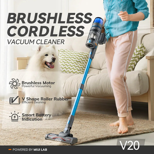 Aspirateur Sans Fil Avec Moteur Sans Balais Pour Animaux Et Poils