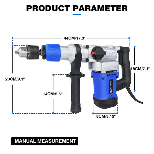 Perforateur Burineur DayPlus 1500W SDS Plus Anti Vibrations Embrayage Sécurité 1500w _Hi_chtgptapp_optimised_this_description-generator _Hi_chtgptapp_optimised_this_seo-meta-description _Hi_chtgptapp_optimised_this_seo-meta-title _Hi_chtgptapp_optimised_this_tags-generator _Hi_chtgptapp_optimised_this_title-generator anti vibrations burinage burineur dayplus embrayage outil professionnel perforateur perçage sds plus sécurité électrique