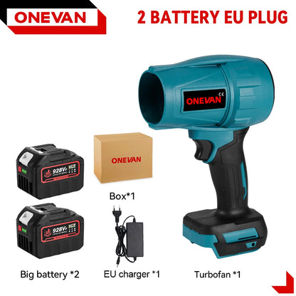 ONEVAN Souffleur Brushless 2000W - Séchage Auto - Compatible Batteries 18V 2 Battery 928VF set 150000 rpm 2000w _Hi_chtgptapp_optimised_this_description-generator _Hi_chtgptapp_optimised_this_seo-meta-description _Hi_chtgptapp_optimised_this_seo-meta-title _Hi_chtgptapp_optimised_this_tags-generator _Hi_chtgptapp_optimised_this_title-generator batterie incluse bricolage brushless compatible 18v haute pression haute vitesse onevan puissance élevée sans fil soufflerie air souffleur turbo séchage auto