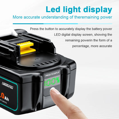 Batterie Waitley 18V Pour Makita Capacité 5/6/9Ah Remplacement Rechargeable