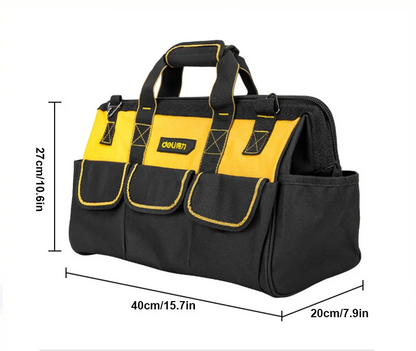 Deli Sac À Outils Oxford Étanche Grande Capacité Poches Multiples 13 À 18 Pouces - Manuzen