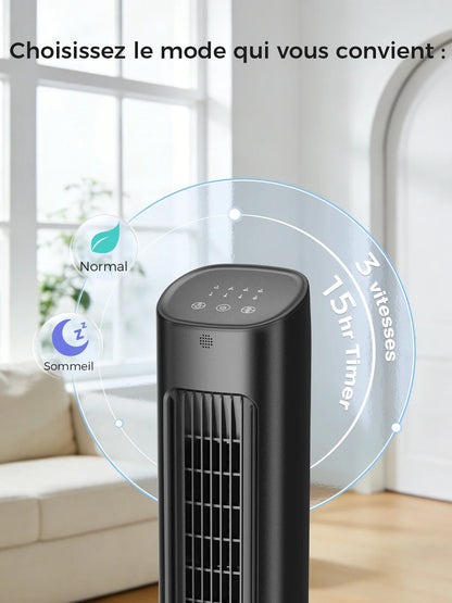 Ventilateur Sans Pales 80 Cm Avec Télécommande Silencieux