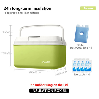 Glacière Portable BISINNA 6L 9L 15L Pour Pique Nique
