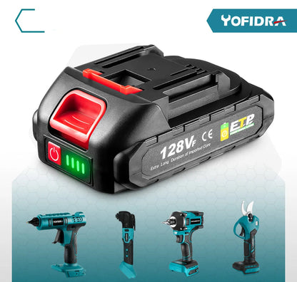 Yofidra Batterie Lithium Ion Haute Capacité 18V 21V Remplacement Outils Pro - Manuzen