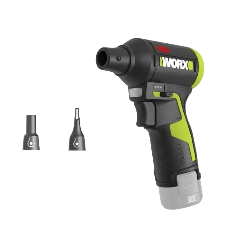 Worx WU094 12V Souffleur Brushless - Nettoyage Rapide - Antistatique ESD