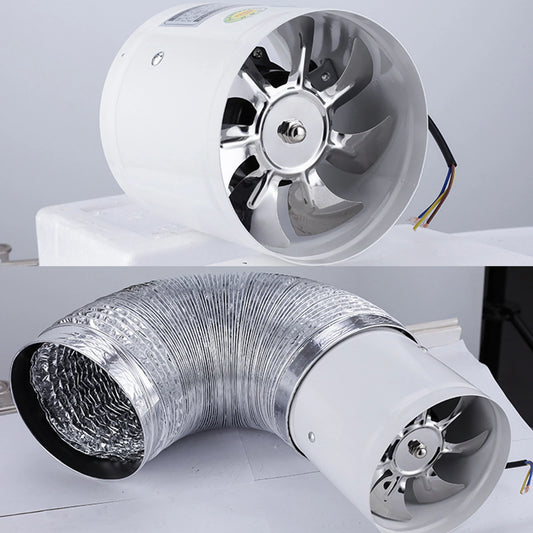 Ventilateur Echappement Silencieux Plafond 40W 220V 15 Cm Salle Bains