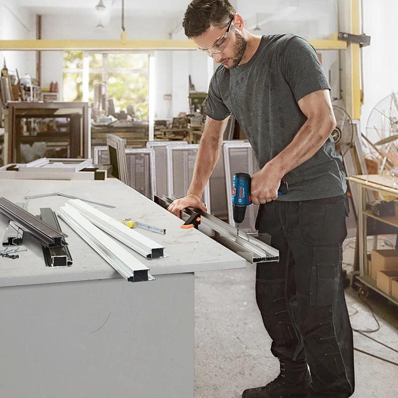 Bosch GSR 120-LI Perceuse Sans Fil 12V - Puissante pour Travaux Métal et Bois - Manuzen