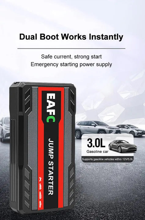 Booster de démarrage voiture 12 V – 600 à 2 000 A
