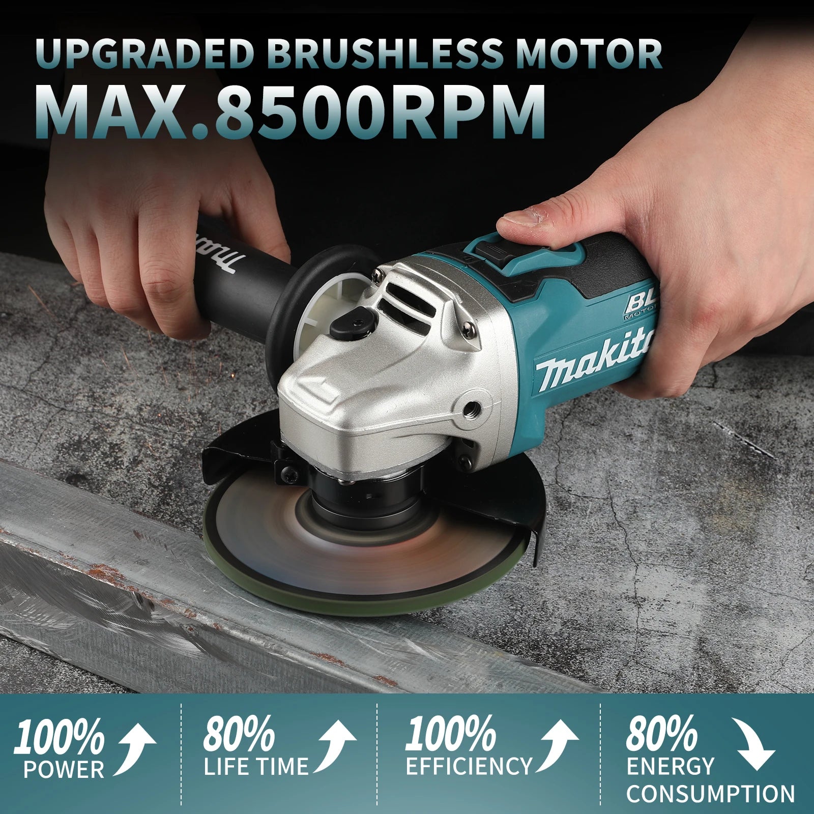 Makita DGA506 18V Meuleuse D'Angle 125 Mm Sans Balais Puissante Coupe Métal LXT 125 mm 18v _Hi_chtgptapp_optimised_this_description-generator _Hi_chtgptapp_optimised_this_seo-meta-description _Hi_chtgptapp_optimised_this_seo-meta-title _Hi_chtgptapp_optimised_this_tags-generator _Hi_chtgptapp_optimised_this_title-generator batterie non incluse compatible lxt coupe métal disque 125 makita meulage meuleuse d'angle métal outillage pro plateforme 18v puissante sans balais tronçonnage électrique