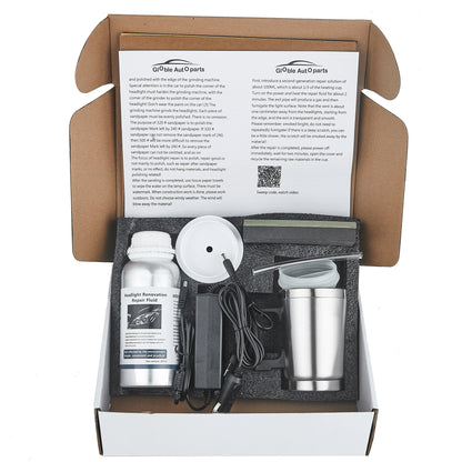 Kit Restauration De Phares Pro Transparence